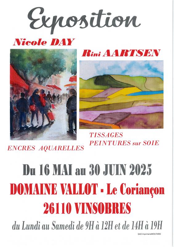Exposition Nicolas Day et Rini Aartsen