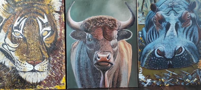 Exposition - Peintures et céramiques de Nicole DEMANGEAT