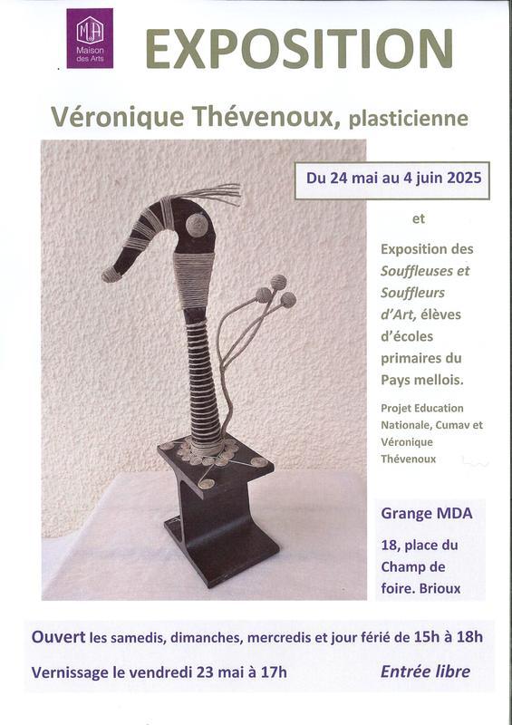 Exposition Véronique Thévenoux, plasticienne