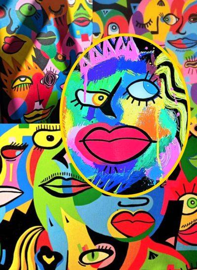 Exposition à l’Atelier galerie du Quai : « 1001 Visages » Razvan Ilisescu