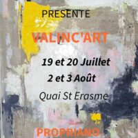 Exposition d'artistes insulaires "Valinc'Art"- Quai saint Erasme - Prupià