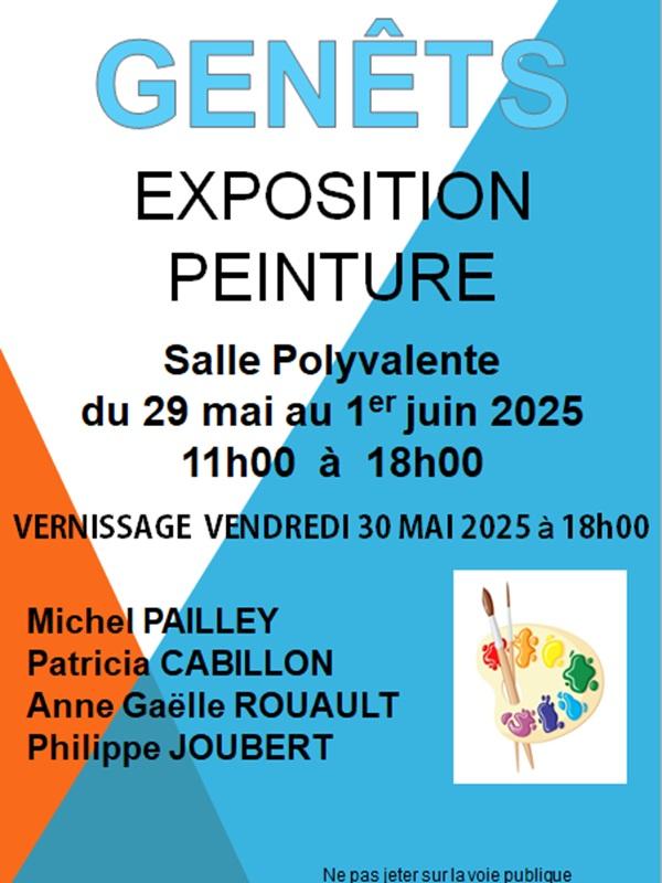 Exposition de peintures
