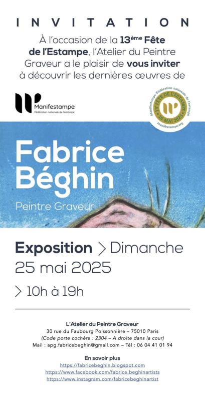 Fête de l'Estampe 2025