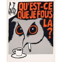 Gébé : un génie du dessin de presse