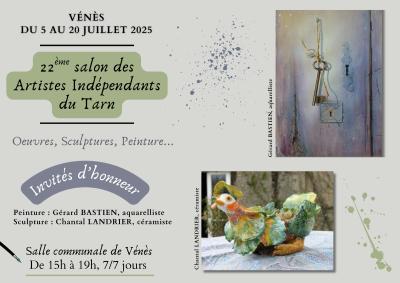 22e salon des artistes indépendants du Tarn