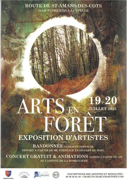 Arts en forêt - exposition et randonnée