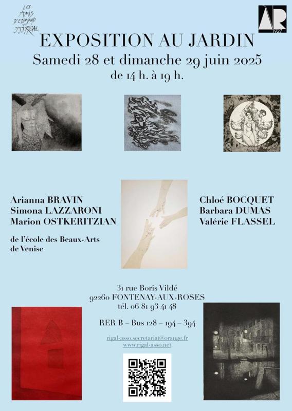 EXPOSITION AU JARDIN A FONTENAY-AUX-ROSES