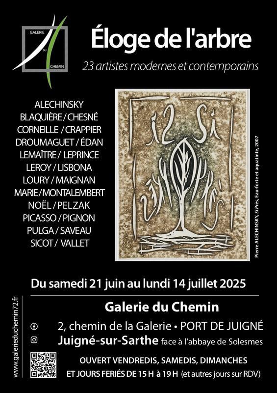 Eloge de l'arbre, par 23 artistes modernes et contemporains.