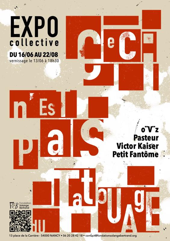 Exposition - Ceci n’est pas du tatouage
