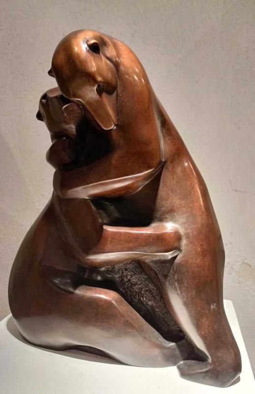 Exposition, Philippe Chazot et Lydia Kalis – Sculptures en bronze