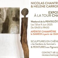 Exposition à Chapaize Weekend Pentecôte - Nicolas Chantry & Helene Carron