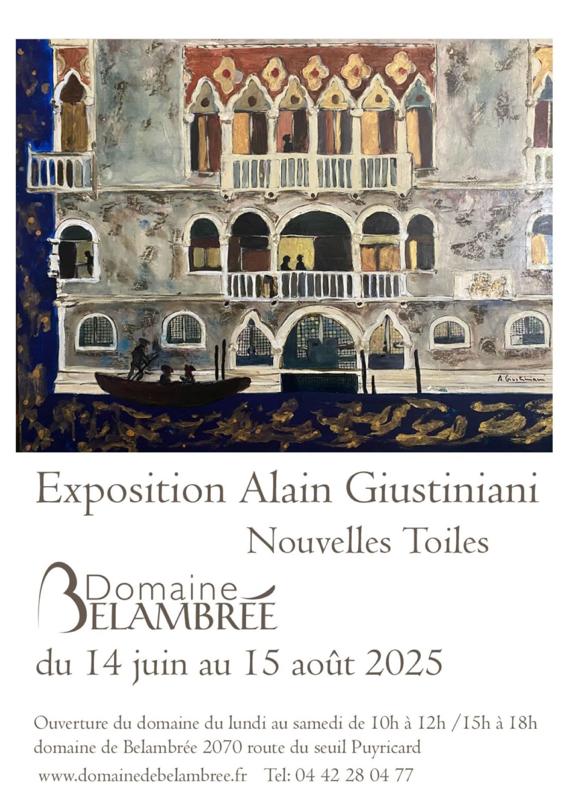 Exposition au Domaine de Belambrée