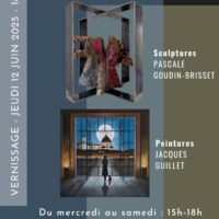 Exposition de Pascale Goudin Brisset, sculptrice, et Jacques Guillet, peintre.
