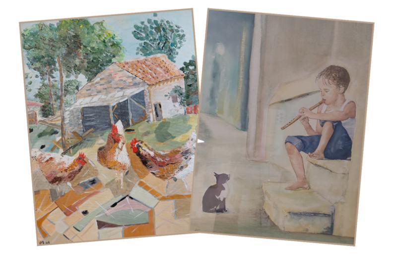 Exposition de Peinture Par Catherine Perse - m' la Ville d'Hiver
