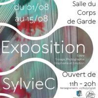 Exposition de l'artiste Sylvie Collu "Entre Tissage, Photographie, Graphisme et Emotions" - Salle du Corps de Garde - Bunifaziu