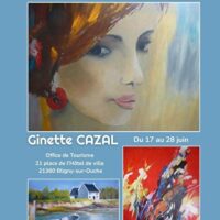 Exposition de peintures - Ginette Cazal