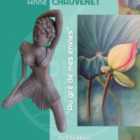 Exposition de peintures et de sculptures Anne Chauvenet- Bligny sur Ouche