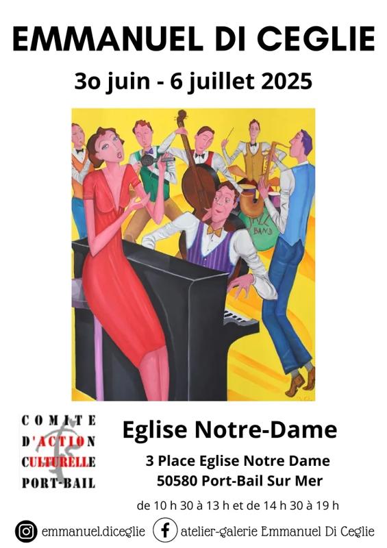 Exposition peinture Église Notre Dame