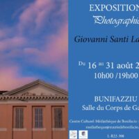 Exposition photographies de Giovanni Santi - Salle du Corps de Garde - Bunifaziu