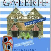 Expostion de Frédérique Delbos & de Thierry Larivière, poteries