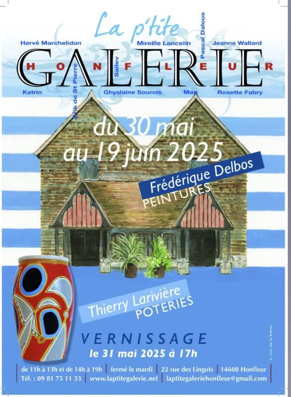 Expostion de Frédérique Delbos & de Thierry Larivière, poteries
