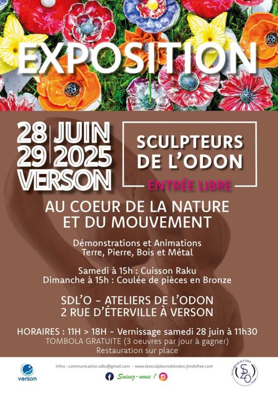 Les Sculpteurs de l'Odon autour du mouvement et de la nature