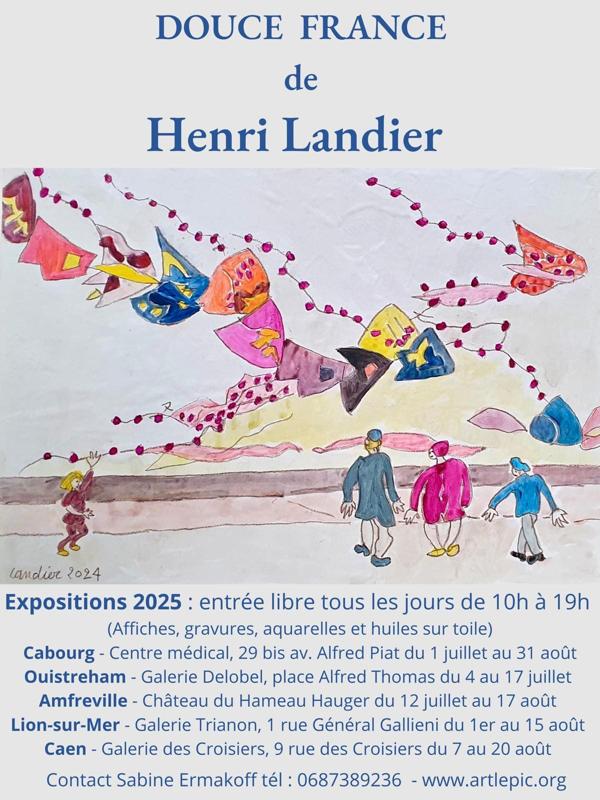 "Douce France" de Henri Landier (peinture)