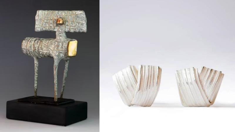 Exposition Joaillerie contemporaine, sculpture en bronze, céramique, gravure et dessins