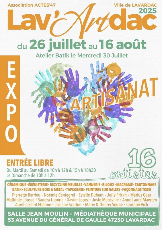 Exposition : Lav'Artdac
