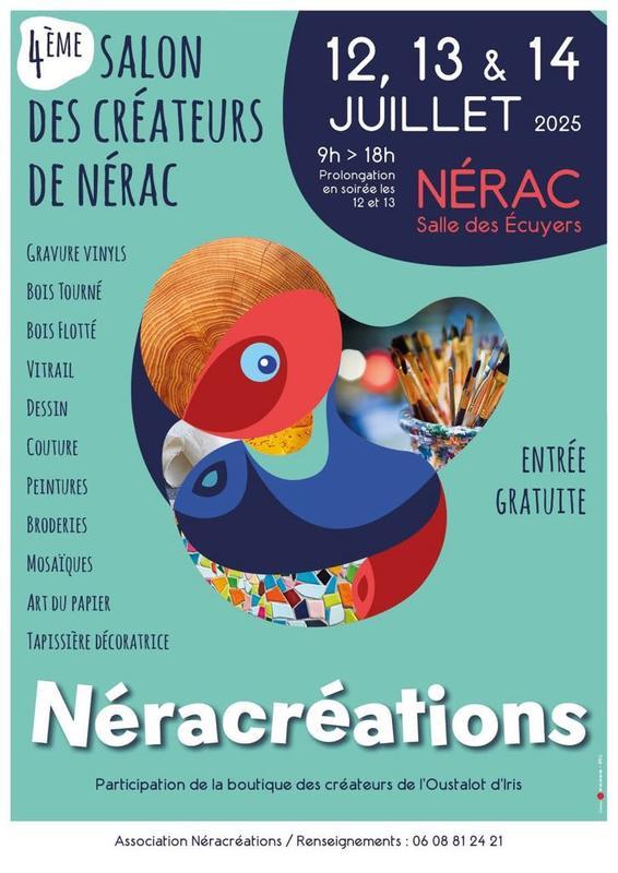 Exposition : Néracréations, salon des créateurs