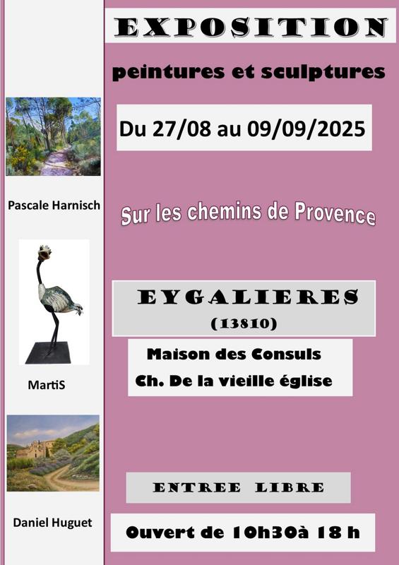 Exposition 'Sur les Chemins de Provence'