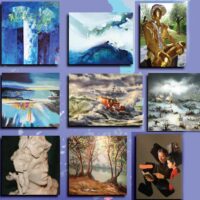Exposition artistique peinture et sculpture
