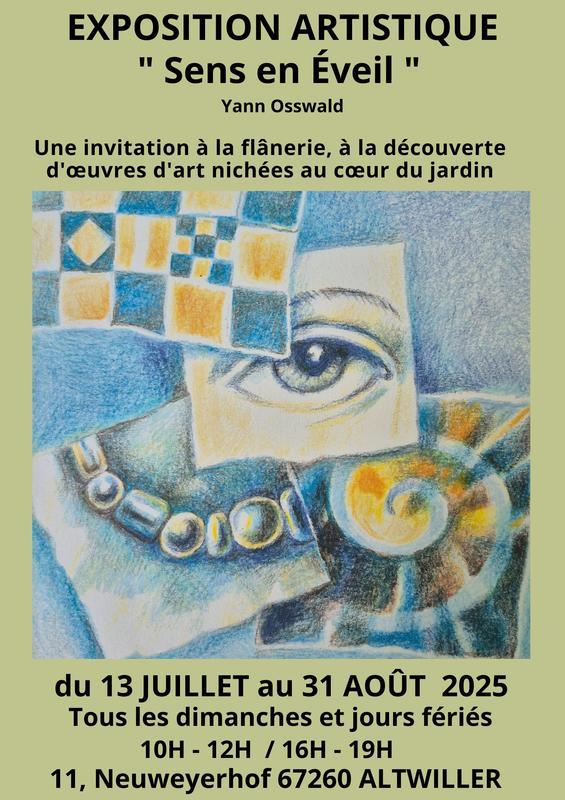 Exposition artistique "sens en éveil "