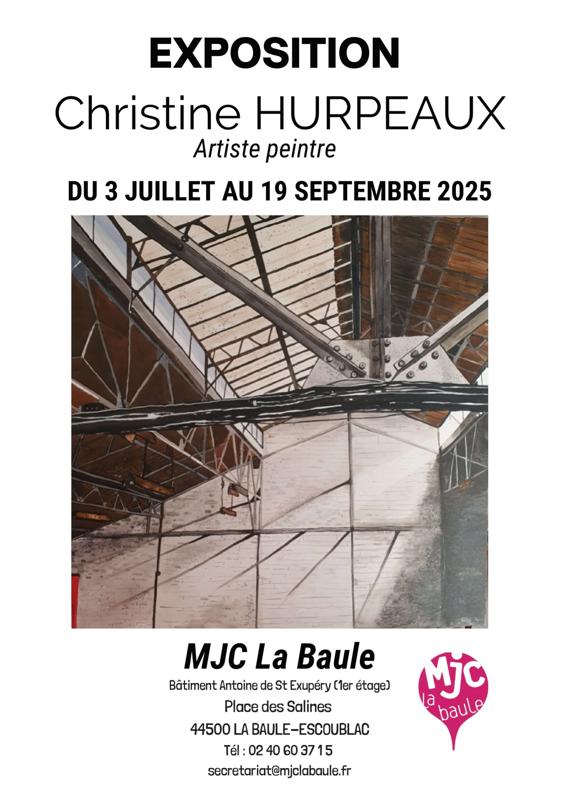 Exposition de l'artiste peintre Christine Hurpeaux