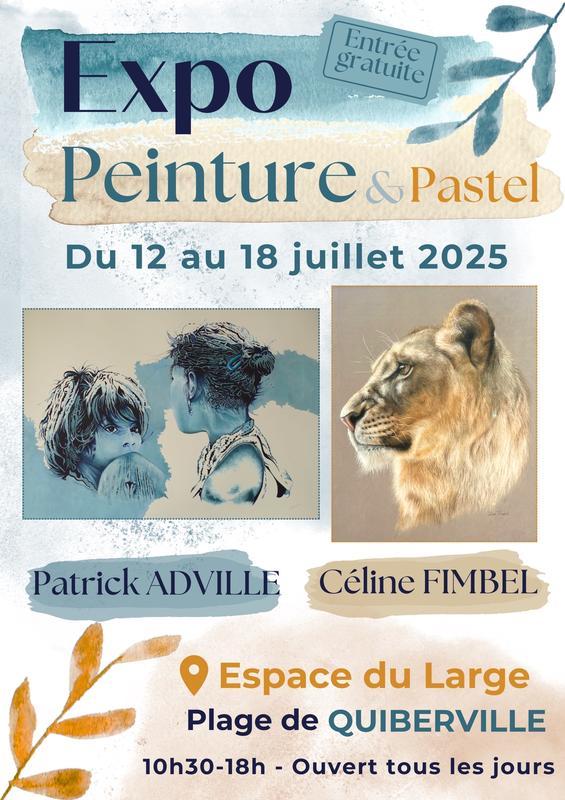 Exposition de peinture : Céline Fimbel et Patrick Adville