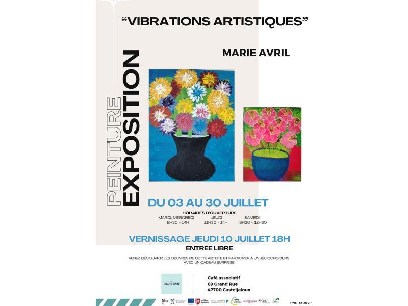 Exposition de peinture : Vibrations artistiques