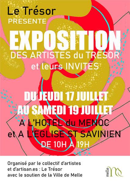 Exposition des artistes du Trésor