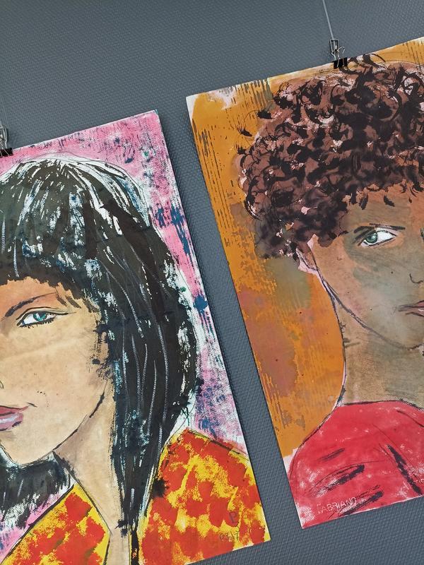 Exposition des peintures de Pierre Zahnd