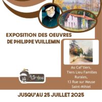Exposition des œuvres de Philippe Vuillemin
