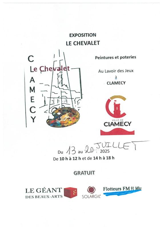 Exposition le Chevalet : Peintures et poteries