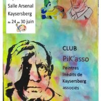 Exposition - les oeuvres de l'association Pik'asso