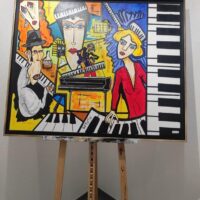 Expostion des peintures de SERGIO