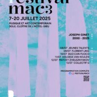 Festival mac3 - Musique & Art Contemporain à Dole