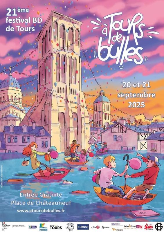 21ème édition du festival BD à Tours de Bulles
