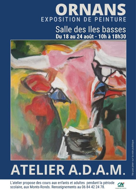 Atelier Adam : exposition de peinture