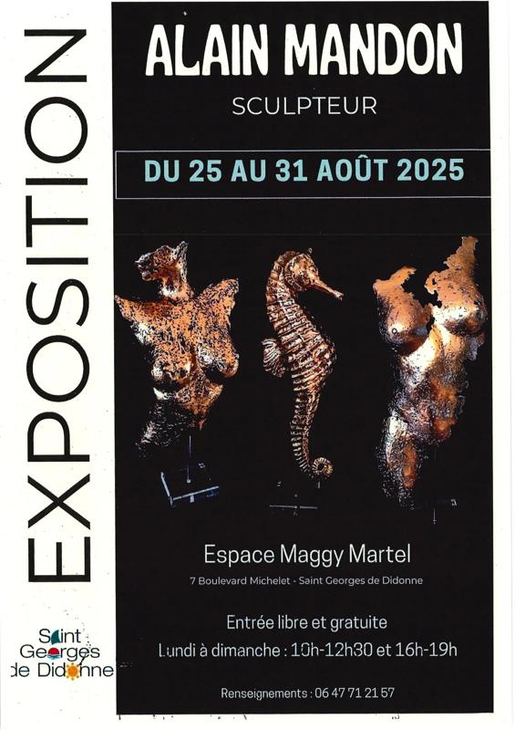 Exposition Alain Mandon - Sculpteur