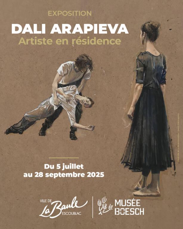 Exposition Dali Arapieva - Artiste en résidence