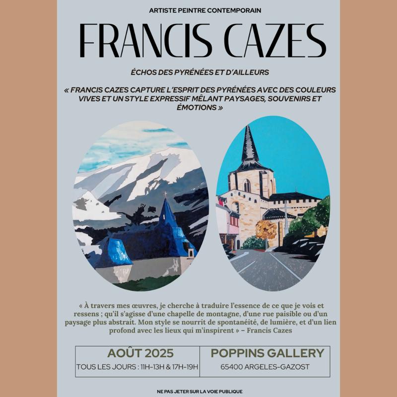 Exposition : Francis Cazes : Échos des Pyrénées et d’ailleurs