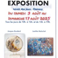 Exposition Jacques Boudard et Laetitia Malochet