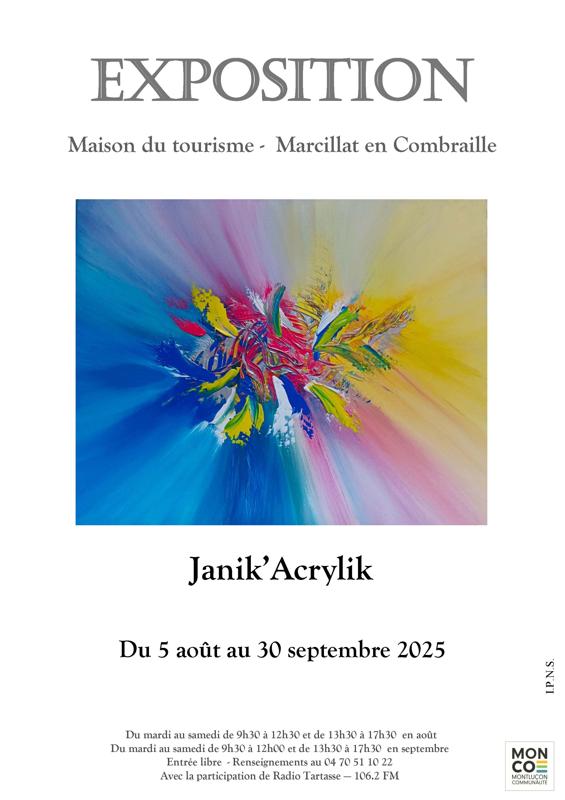 Exposition Janik' Acrylik